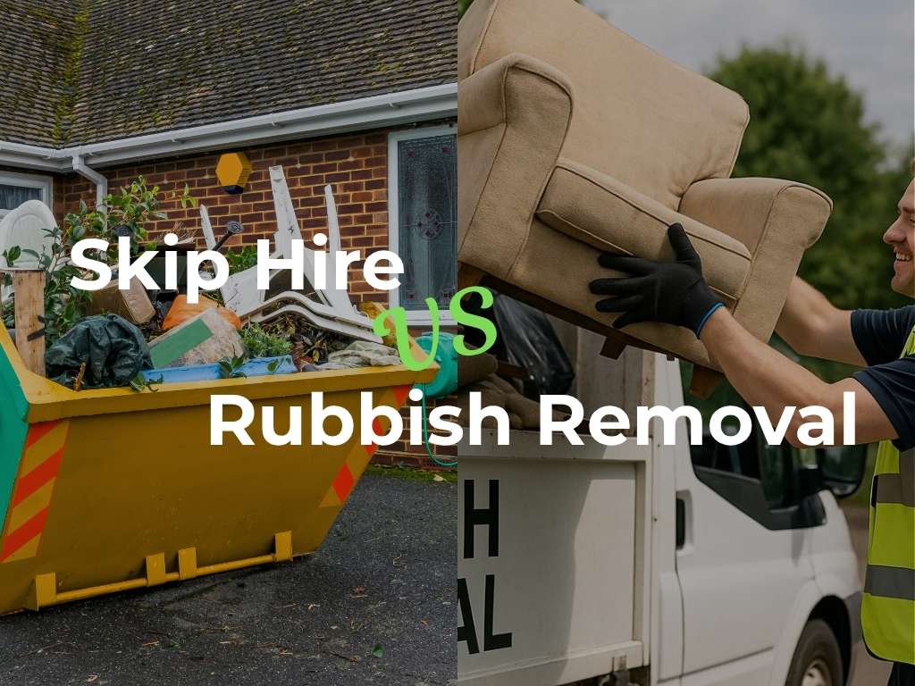 Skip hire vs rubbish removal